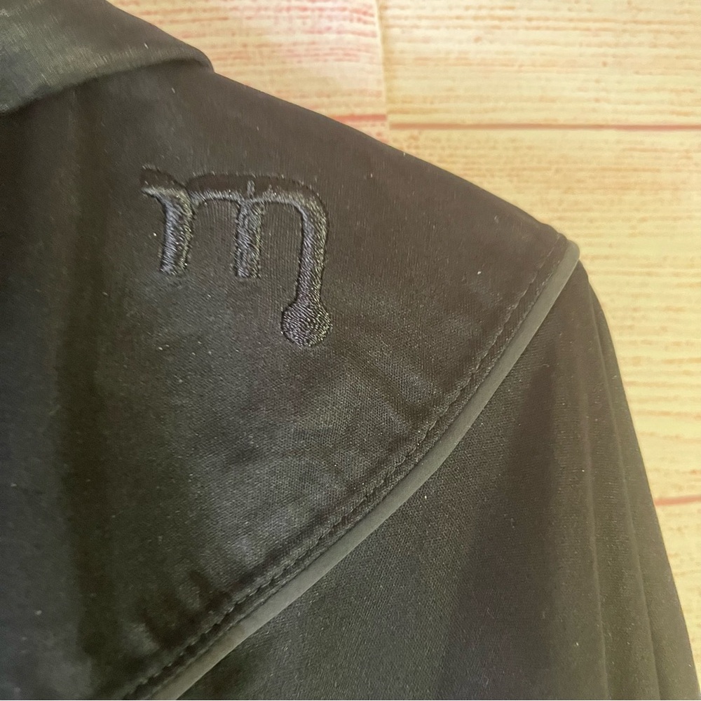 Novara Black Rain Cycling Cape Hooded Poncho Size S/M - Picture 6 of 12